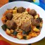 vegetarische gehaktballetjes met tomatensaus, veganistisch