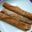 Crêpes met kastanjemeel, veganistisch, zonder ei, zonder melk
