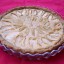 appel-peer frangipane taart, suikervrij, veganistisch, zonder melk en ei