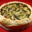 Andijvietaart met cashewnoten, veganistisch, vegetarisch, zonder ei, zonder kaas
