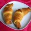 Kaas-kruiden croissantjes, veganistisch