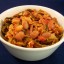 Savooiekool met bonen in pittige tomatensaus, veganistisch, vegetarisch