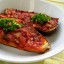 Omgevallen imam, aubergine, veganistisch