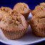 Sesam-wortelmuffins, glutenvrij, veganistisch, zonder melk, zonder ei