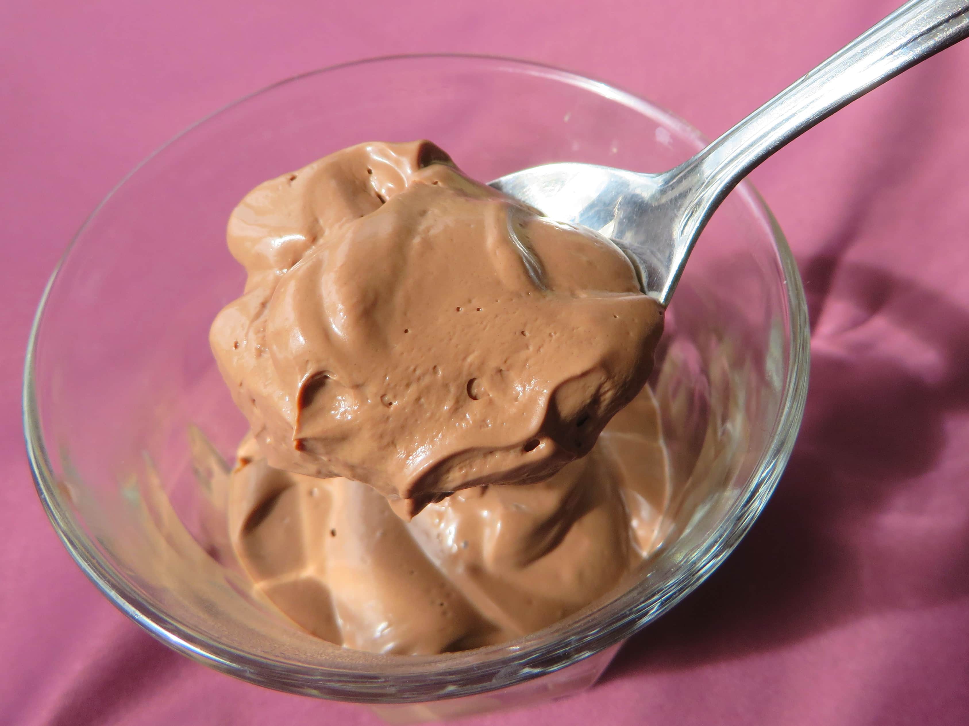 Zijden chocolademousse Vegetus