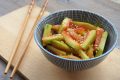 Zoetzure salade van watermeloenschil, vegan recept